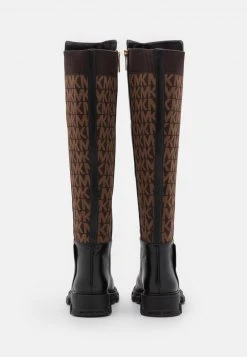 MICHAEL Michael Kors Damen RIDLEY BOOT - Overknees - Black/brown -Michael Kors Verkäufe 5a7e90aed2114b7c8ebb35d10525c4de