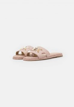 MICHAEL Michael Kors Damen KIPPY SLIDE - Pantolette Flach - Soft Pink -Michael Kors Verkäufe 5b69e635bf8f4a0f8a000e1a4240f651