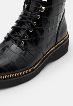 MICHAEL Michael Kors Damen HASKELL BOOTIE - Plateaustiefelette - Black -Michael Kors Verkäufe 5b78bbedd9c4409693f5cb416160202c