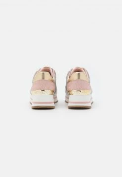 MICHAEL Michael Kors Damen MONIQUE TRAINER - Sneaker Low - White/gold -Michael Kors Verkäufe 5c5410a66afc418fb4d8d648708ba1e0