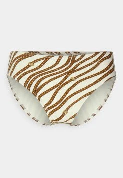 MICHAEL Michael Kors Damen DIAGONAL BELT HIGH LEG BOTTOM - Bikini-Hose - Bone -Michael Kors Verkäufe 5ee0a71591014312b02902983bdb2c4a