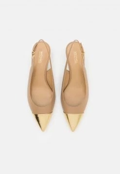 MICHAEL Michael Kors Damen KADENCE TOE CAP KITTEN - Pumps - Camel -Michael Kors Verkäufe 5fd85eb4906e43d1913dc1c5e0a0027a