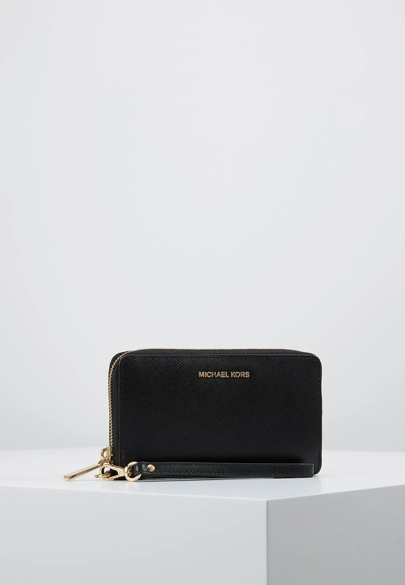 MICHAEL Michael Kors Damen JET SET FLAT CASE CROSSGRAIN - Geldbörse - Black 3 MICHAEL Michael Kors Damen JET SET FLAT CASE CROSSGRAIN - Geldbörse - Black