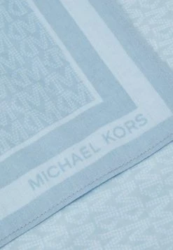 MICHAEL Michael Kors Damen SCARF - Tuch - Light Blue -Michael Kors Verkäufe 60438712cebc43cb9710d7640993b8c9