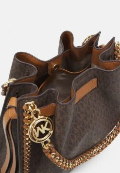 MICHAEL Michael Kors Damen MINA CHAIN TOTE - Shopping Bag - Acorn -Michael Kors Verkäufe 6079a1340a0e4e0d9b9bf8f763f3b697