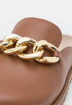 MICHAEL Michael Kors Damen SCARLETT MULE - Pantolette Flach - Luggage -Michael Kors Verkäufe 60ab1d8891b64f65a89974779b5f110e