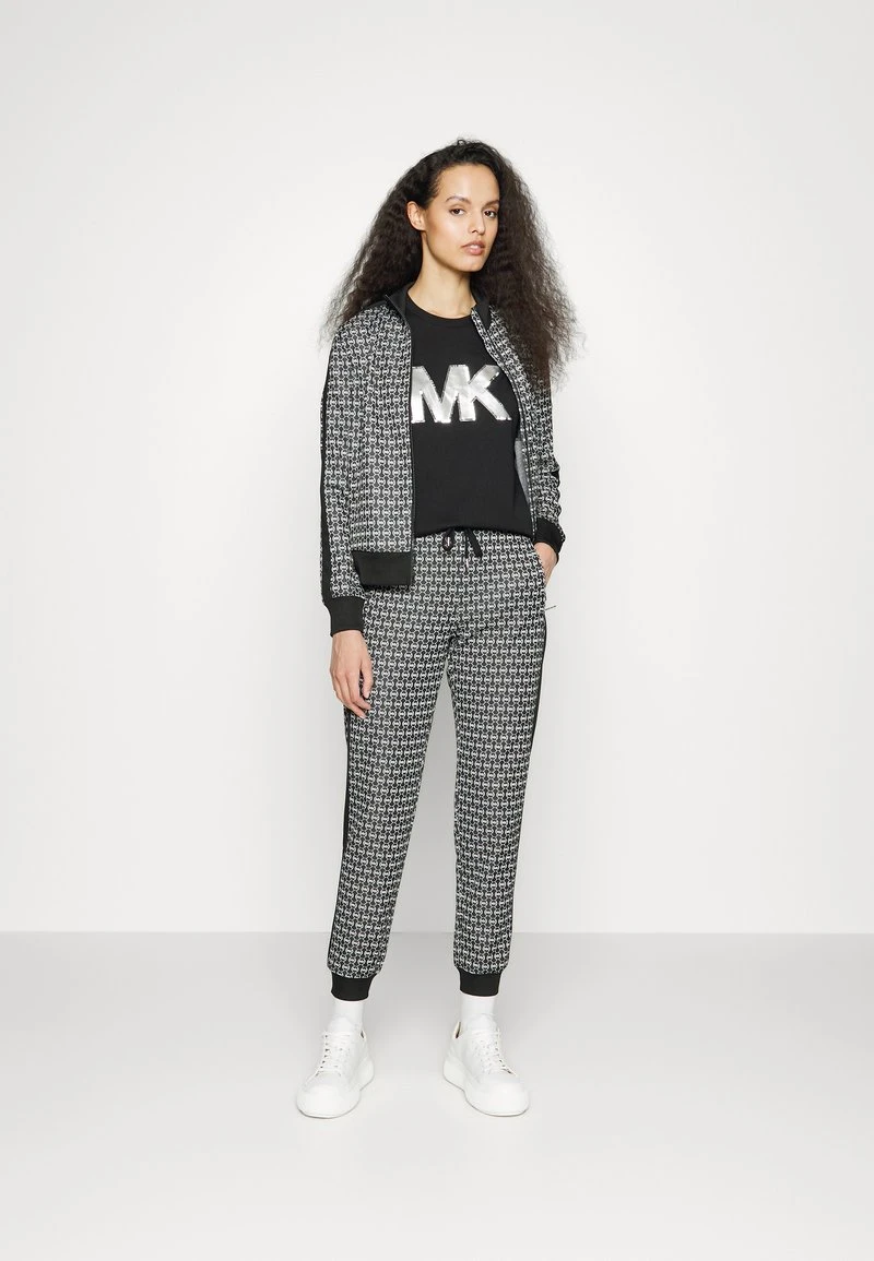 MICHAEL Michael Kors Damen SEQN LOGO TEE - T-Shirt Print - Black 4 MICHAEL Michael Kors Damen SEQN LOGO TEE - T-Shirt Print - Black – Bild 2