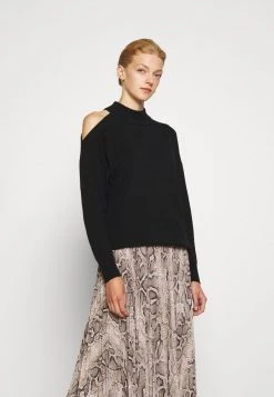 MICHAEL Michael Kors Damen CUTOUT - Strickpullover - Black