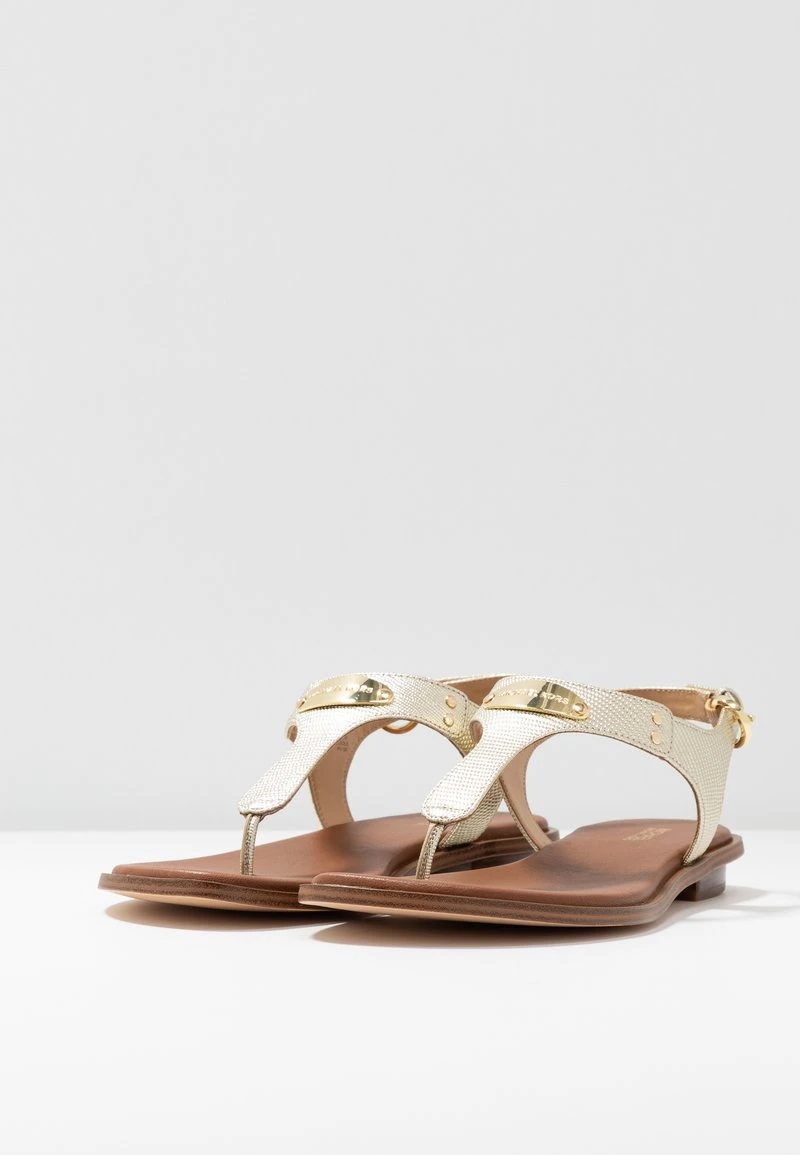 MICHAEL Michael Kors Damen PLATE THONG - Zehentrenner - Pale Gold 7 MICHAEL Michael Kors Damen PLATE THONG - Zehentrenner - Pale Gold – Bild 5