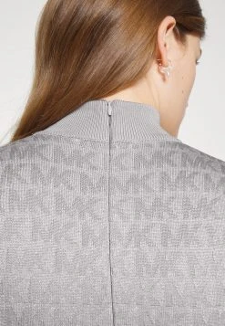 MICHAEL Michael Kors Damen Cocktailkleid/festliches Kleid - Mottled Dark Grey -Michael Kors Verkäufe 6403eaaaf98f434f8189bb7818f103f4