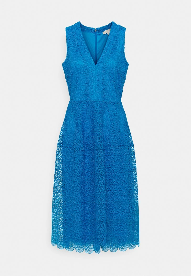 MICHAEL Michael Kors Damen MIDI DRESS - Cocktailkleid/festliches Kleid - Bright Cyan Blue 9 MICHAEL Michael Kors Damen MIDI DRESS - Cocktailkleid/festliches Kleid - Bright Cyan Blue – Bild 7