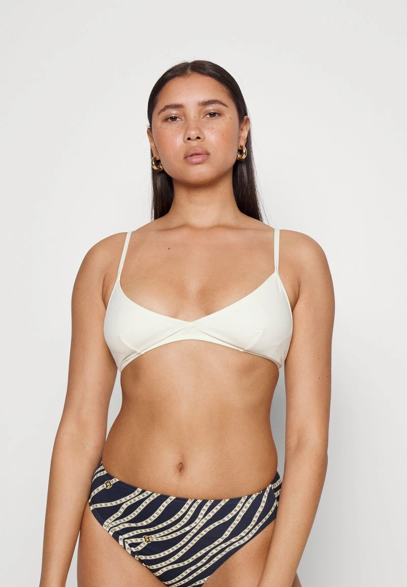 MICHAEL Michael Kors Damen DIAGONAL BELT HIGH LEG BOTTOM - Bikini-Hose - Navy 3 MICHAEL Michael Kors Damen DIAGONAL BELT HIGH LEG BOTTOM - Bikini-Hose - Navy