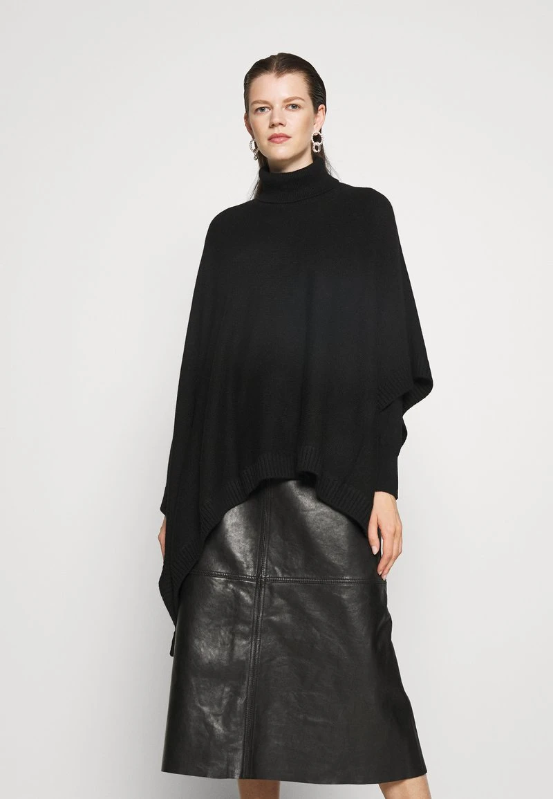 ASYM PONCHO - Cape - black MICHAEL Michael Kors Damen ASYM PONCHO - Cape - Black -Michael Kors Verkäufe 66ed10786f2b4a218f3668d19cb7bda1