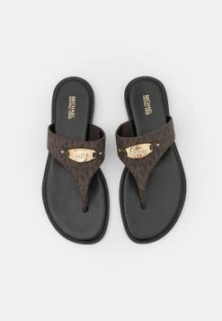 MICHAEL Michael Kors Damen TILLY THONG - Zehentrenner - Brown -Michael Kors Verkäufe 672e46164dcb416aa501b68394dcbe07