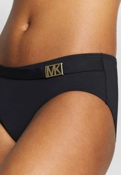 MICHAEL Michael Kors Damen LOGO SOLIDS BELTED - Bikini-Hose - Black -Michael Kors Verkäufe 675c10cbbfca4a45b94ac9f7d4b755df
