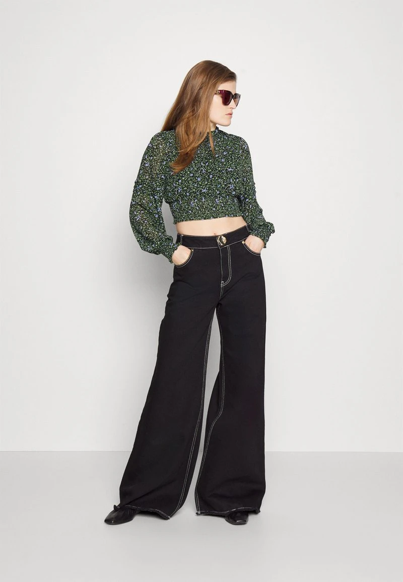 MICHAEL Michael Kors Damen Bluse - Black 4 MICHAEL Michael Kors Damen Bluse - Black – Bild 2