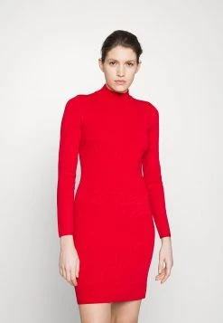 MICHAEL Michael Kors Damen ECO MOCK - Strickkleid - Crimson