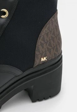 MICHAEL Michael Kors Damen BREA BOOTIE - Schnürstiefelette - Black/brown -Michael Kors Verkäufe 68c0e68463ab4d2aa42ced4e71590271