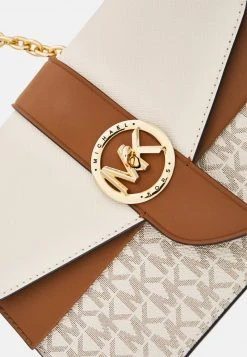 MICHAEL Michael Kors Damen GREENWICH - Umhängetasche - Vanilla/acorn -Michael Kors Verkäufe 6931fc3e38f647b48ea719361329f5ff