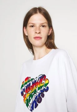 MICHAEL Michael Kors Damen RAINBOW - Sweatshirt - White -Michael Kors Verkäufe 699f057ae8034f6aaf305bd6ef2cd3f5