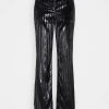 MICHAEL Michael Kors Damen STRIPE PANT - Stoffhose - Black -Michael Kors Verkäufe 69fb4f798eb849e88fa90bc056b2daa0