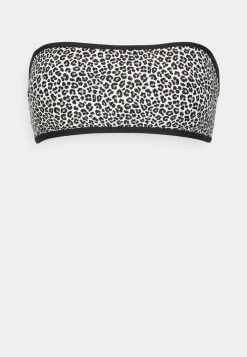 MICHAEL Michael Kors Damen MINI LEOPARD BANDEAU - Bikini-Top - Black 12 MICHAEL Michael Kors Damen MINI LEOPARD BANDEAU - Bikini-Top - Black -Michael Kors Verkäufe 6a5fd31759954ef580396d4fefce53b9