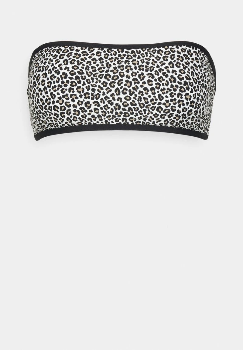 MICHAEL Michael Kors Damen MINI LEOPARD BANDEAU - Bikini-Top - Black 7 MICHAEL Michael Kors Damen MINI LEOPARD BANDEAU - Bikini-Top - Black – Bild 5