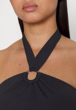 MICHAEL Michael Kors Damen ICONIC SOLIDS LOGO RING BLOUSON ONEPIECE - Badeanzug - Black -Michael Kors Verkäufe 6aef00daeb884920ba4d9cf9afbda49b