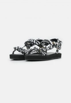 MICHAEL Michael Kors Damen PHOEBE - Riemensandalette - Black/white -Michael Kors Verkäufe 6cf4022ee15a462f92dee96f33119993