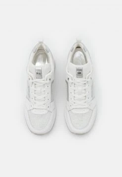 MICHAEL Michael Kors Damen GEORGIE TRAINER - Sneaker Low - Silver -Michael Kors Verkäufe 6e7e5509a2d849029e3ba87b14ffacbf