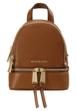MICHAEL Michael Kors Damen RHEA ZIP XS BACKPACK - Tagesrucksack - Tan -Michael Kors Verkäufe 6e8f2389c7224a7492f0067370f4a349