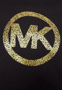 MICHAEL Michael Kors Damen TEE - T-Shirt Print - Black -Michael Kors Verkäufe 6f3d51259d5f4b7093551de46273e0b2