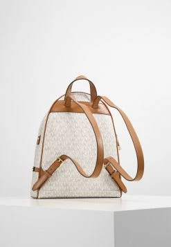 MICHAEL Michael Kors Damen RHEA ZIP BACK PACK - Tagesrucksack - Vanilla -Michael Kors Verkäufe 71bafc6954014aca9e2b139e5733daff