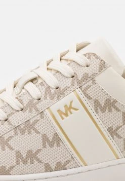 MICHAEL Michael Kors Damen JUNO STRIPE LACE UP - Sneaker Low - Vanilla -Michael Kors Verkäufe 71c909065dc14a5491b71b0dee6066c3