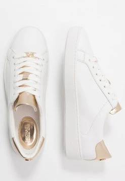 MICHAEL Michael Kors Damen IRVING LACE UP - Sneaker Low - White -Michael Kors Verkäufe 7210674a28b64712b5610fd3625f4aeb
