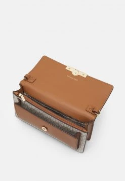 MICHAEL Michael Kors Damen JADE XS ON XBODY - Umhängetasche - White/brown -Michael Kors Verkäufe 721fd1455b4747a0b96a32164f86da06