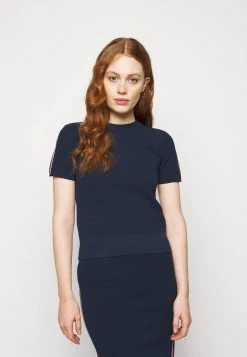 MICHAEL Michael Kors Damen LOGO TAPE - T-Shirt Print - Midnightblue