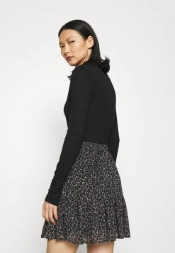 MICHAEL Michael Kors Damen CHEETAH MINI SKIRT - Minirock - Malachitegry -Michael Kors Verkäufe 72a2047d9a7643f1be31efd55e44c966