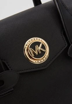 MICHAEL Michael Kors Damen FLAP SATCHEL - Handtasche - Black -Michael Kors Verkäufe 72bf6101c53544cf8753bd136dc0c8cf