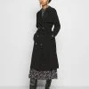MICHAEL Michael Kors Damen DRAPY - Trenchcoat - Black -Michael Kors Verkäufe 7306bf783202420e83059e2c1e723c00