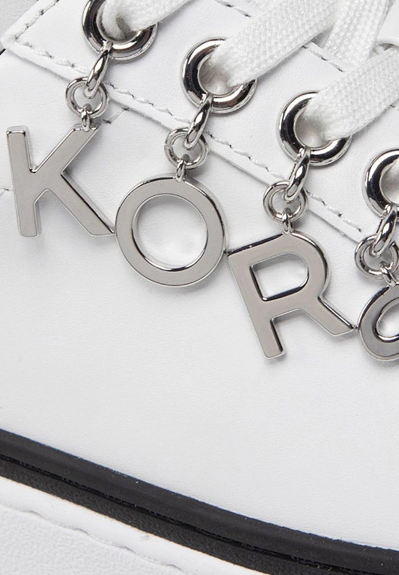 MICHAEL Michael Kors Damen CHAPMAN LACE UP - Sneaker Low - Bianco 8 MICHAEL Michael Kors Damen CHAPMAN LACE UP - Sneaker Low - Bianco – Bild 6