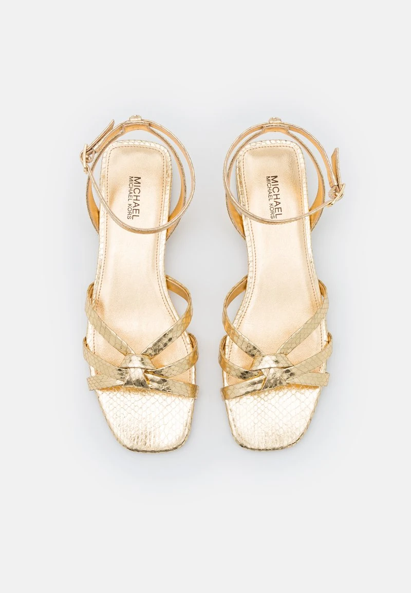MICHAEL Michael Kors Damen BRINKLEY - Riemensandalette - Gold 7 MICHAEL Michael Kors Damen BRINKLEY - Riemensandalette - Gold – Bild 5