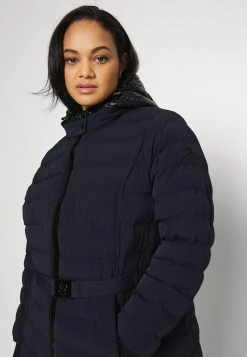 MICHAEL Michael Kors Damen ZIP FRONT STRETCH SHORT - Winterjacke - Navy -Michael Kors Verkäufe 73d3bbf432e245ebab840f4edf2453bc