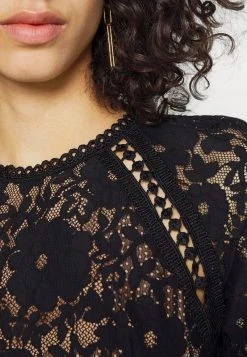 MICHAEL Michael Kors Damen BELL MINI DRESS - Cocktailkleid/festliches Kleid - Black -Michael Kors Verkäufe 73f1ee51c9e640f987d0adaad15cc390