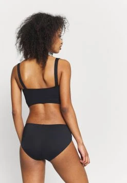 MICHAEL Michael Kors Damen LOGO SOLIDS BRALETTE - Bikini-Top - Black -Michael Kors Verkäufe 7516e6a8f70f4f4d9b33f349eb3801ae