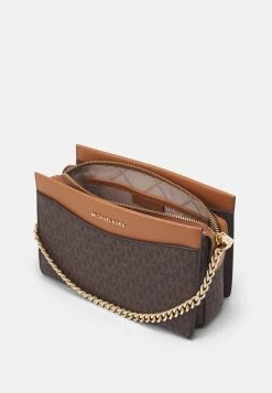 MICHAEL Michael Kors Damen JET CHAIN XBODY - Handtasche - Brown/acorn -Michael Kors Verkäufe 760ba48cafc44c13b861a38bb0dc878d
