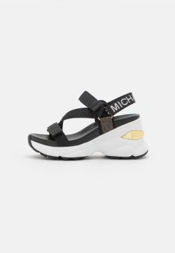 MICHAEL Michael Kors Damen MADDOX - Plateausandalette - Black -Michael Kors Verkäufe 768efa76dae044279c4ebd0d4f0d5056