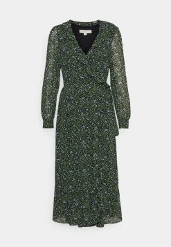 MICHAEL Michael Kors Damen FLORAL AND VINE DRESS - Freizeitkleid - Black -Michael Kors Verkäufe 7695ce15d65541e8a2735f5c3b42caca