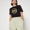 MICHAEL Michael Kors Damen TEE - T-Shirt Print - Black 2 MICHAEL Michael Kors Damen TEE - T-Shirt Print - Black -Michael Kors Verkäufe 776a61a9f1d54bd0a7414323593f773c