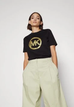 MICHAEL Michael Kors Damen TEE - T-Shirt Print - Black